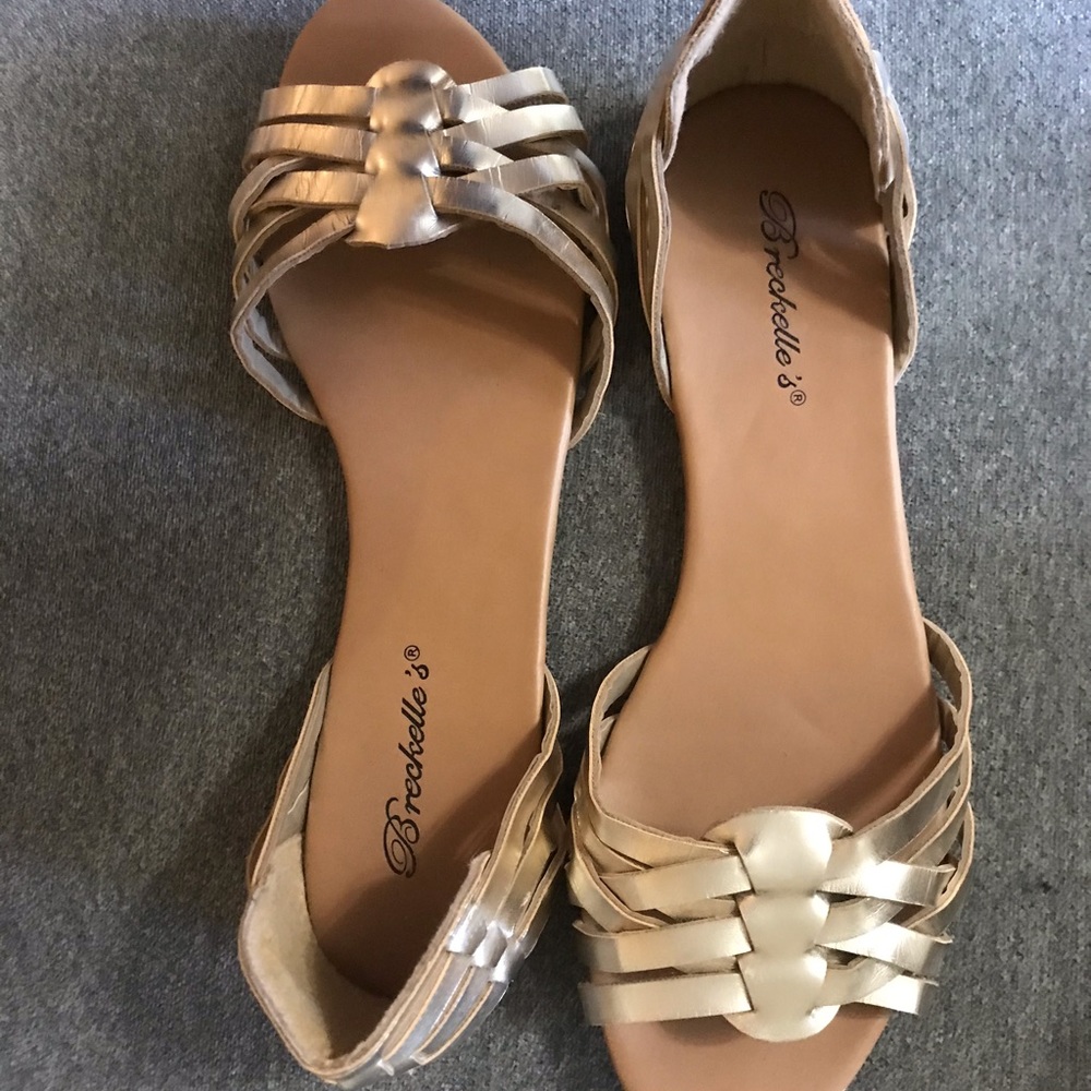 Gold flats